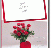 Word Templates Valentine Card