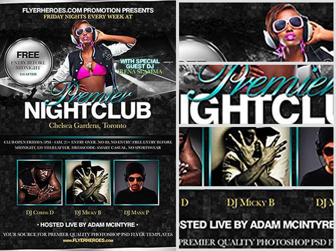18 Adding Free Nightclub Flyer Design Templates Formating by Free Nightclub Flyer Design Templates