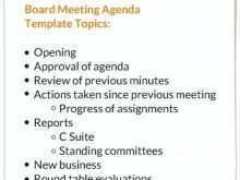 18 Best Meeting Agenda Template For A Hsc Now for Meeting Agenda Template For A Hsc