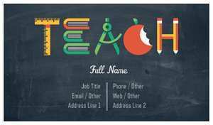 18 Blank Education Name Card Template Maker by Education Name Card Template