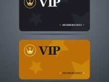 18 Blank Vip Card Template Free Now by Vip Card Template Free