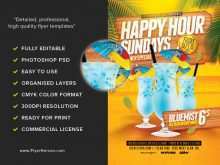 18 Create Happy Hour Flyer Template Free Photo with Happy Hour Flyer Template Free