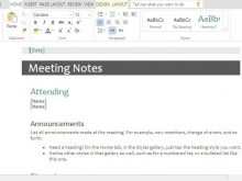 18 Create Meeting Agenda Minutes Template Word for Ms Word for Meeting Agenda Minutes Template Word