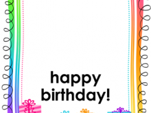 18 Creating Birthday Card Template Word A4 Templates by Birthday Card Template Word A4