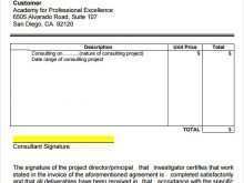 18 Creating Consulting Contract Invoice Template Templates for Consulting Contract Invoice Template