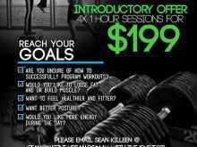18 Creative Personal Training Flyer Template With Stunning Design with Personal Training Flyer Template