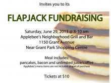 18 Customize Applebee Flapjack Fundraiser Flyer Template With Stunning Design by Applebee Flapjack Fundraiser Flyer Template