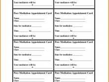 18 Customize Appointment Card Template For Word Maker with Appointment Card Template For Word