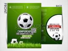 18 Format Free Soccer Flyer Template With Stunning Design by Free Soccer Flyer Template