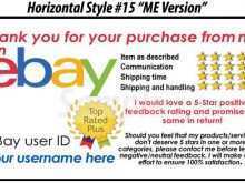 18 Format Thank You Card Template Ebay in Photoshop by Thank You Card Template Ebay