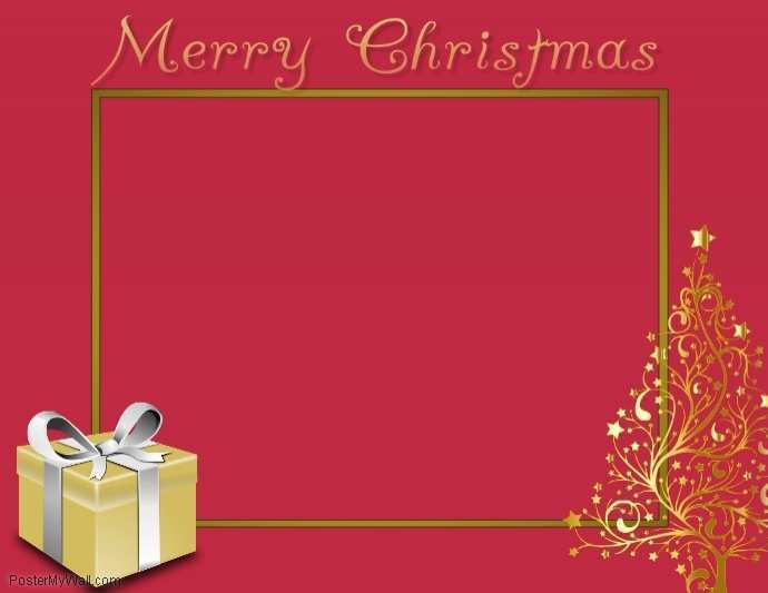 18 Free Christmas Card Template Border Photo for Christmas Card Template Border