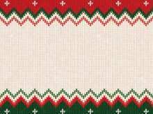 18 Free Christmas Sweater Card Template Now with Christmas Sweater Card Template