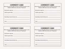 18 Free Comment Card Template Restaurant Free Photo with Comment Card Template Restaurant Free