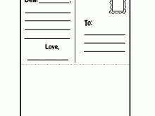 18 Free Postcard Template Preschool in Word with Postcard Template Preschool