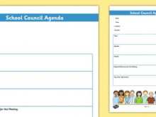 18 Free Printable Agenda Template For School Meeting PSD File by Agenda Template For School Meeting
