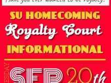 Homecoming Flyer Template