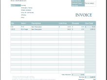 18 Free Printable Subcontractor Invoice Template Download with Subcontractor Invoice Template