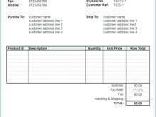 18 Free Vat Invoice Template In Excel Photo for Vat Invoice Template In Excel