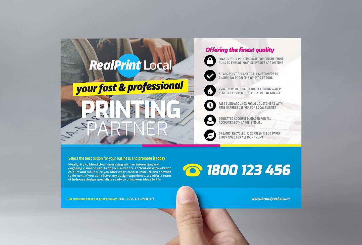 Free A5 Leaflet Template Word