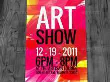 18 How To Create Art Show Flyer Template Free Formating by Art Show Flyer Template Free