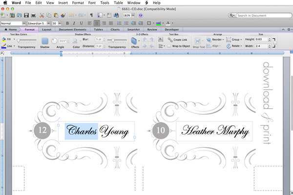 18 How To Create Name Card Template In Microsoft Word PSD File with Name Card Template In Microsoft Word
