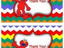 18 Online Elmo Thank You Card Template Now by Elmo Thank You Card Template