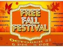 18 Online Fall Festival Flyer Templates Free in Word for Fall Festival Flyer Templates Free