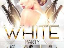 18 Online Free All White Party Flyer Template PSD File for Free All White Party Flyer Template
