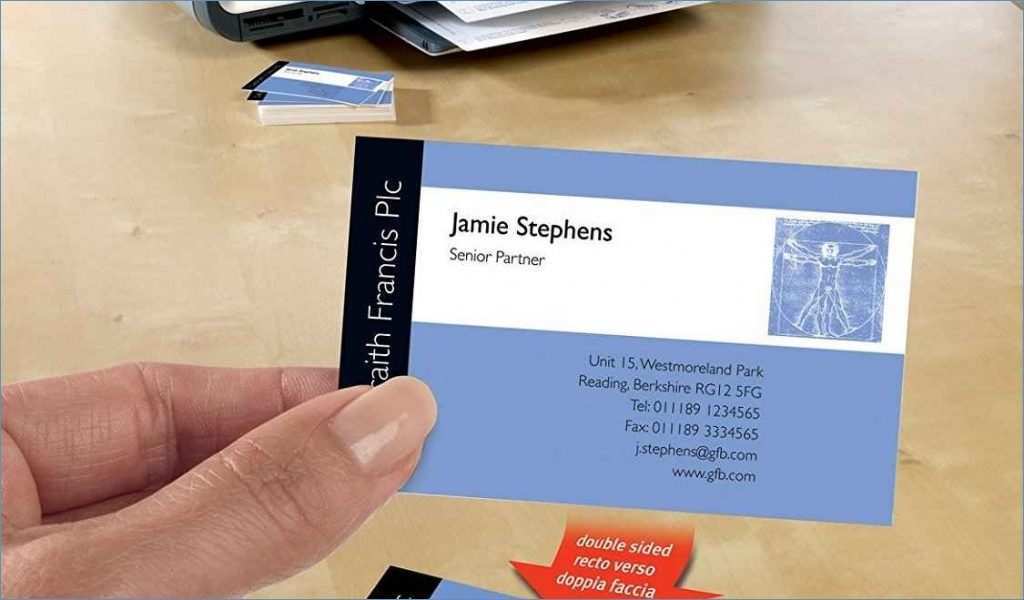 libreoffice business card template