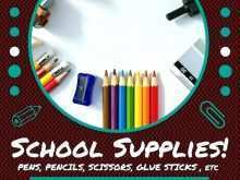 18 Online School Supply Drive Flyer Template Free Photo with School Supply Drive Flyer Template Free