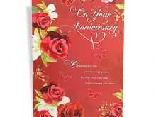 18 Online Wedding Anniversary Card Template Online For Free for Wedding Anniversary Card Template Online