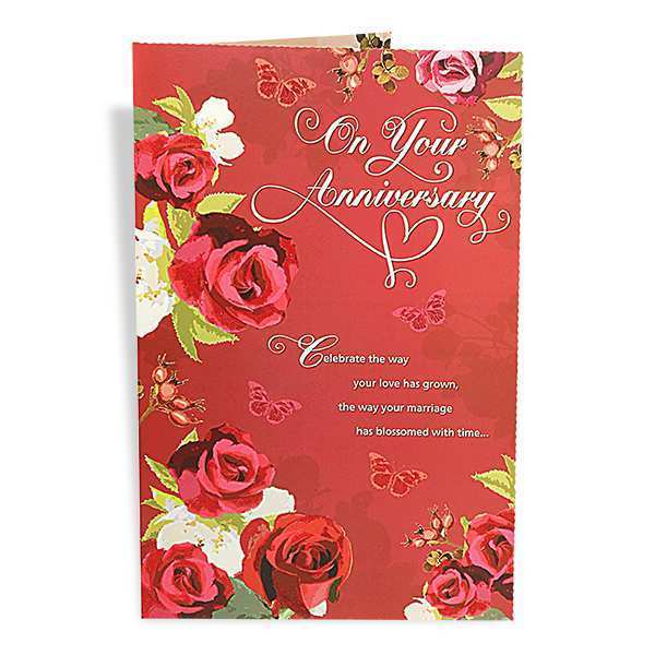 18 Online Wedding Anniversary Card Template Online For Free for Wedding Anniversary Card Template Online