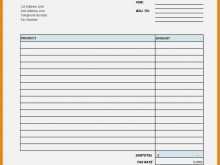 18 Printable Create Blank Invoice Template for Ms Word with Create Blank Invoice Template