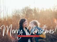 High Resolution Christmas Card Templates