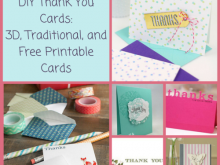 18 Printable Thank You Card Diy Template for Ms Word with Thank You Card Diy Template