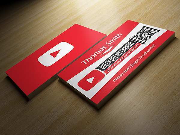 18 Report Business Card Template Youtube Maker for Business Card Template Youtube