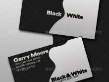 18 Report Name Card Template Black And White For Free with Name Card Template Black And White