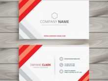 18 Standard Red Business Card Template Download in Word by Red Business Card Template Download