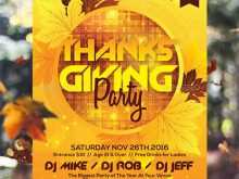 18 Standard Thanksgiving Party Flyer Template Layouts with Thanksgiving Party Flyer Template