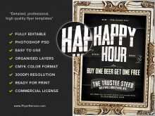 18 The Best Happy Hour Flyer Template Free With Stunning Design by Happy Hour Flyer Template Free