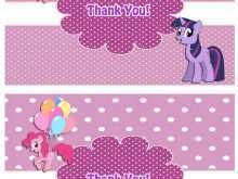 18 The Best My Little Pony Thank You Card Template in Photoshop with My Little Pony Thank You Card Template
