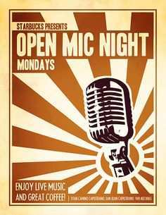 18 The Best Open Mic Flyer Template Free Templates with Open Mic Flyer Template Free