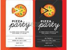 18 The Best Pizza Party Flyer Template Free PSD File by Pizza Party Flyer Template Free