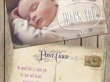 18 The Best Thank You Card Template Baby Layouts by Thank You Card Template Baby