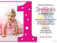 18 Visiting 1St Birthday Invitation Card Template Online With Stunning Design for 1St Birthday Invitation Card Template Online
