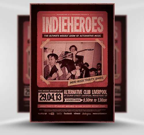 18 Visiting Band Flyers Templates Download by Band Flyers Templates