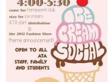 18 Visiting Ice Cream Social Flyer Template Free in Word for Ice Cream Social Flyer Template Free