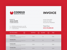 18 Visiting Psd Invoice Template PSD File with Psd Invoice Template