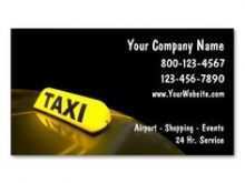 18 Visiting Taxi Name Card Template Formating by Taxi Name Card Template