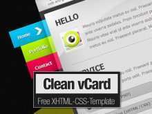 19 Adding Css Vcard Template Free for Ms Word with Css Vcard Template Free